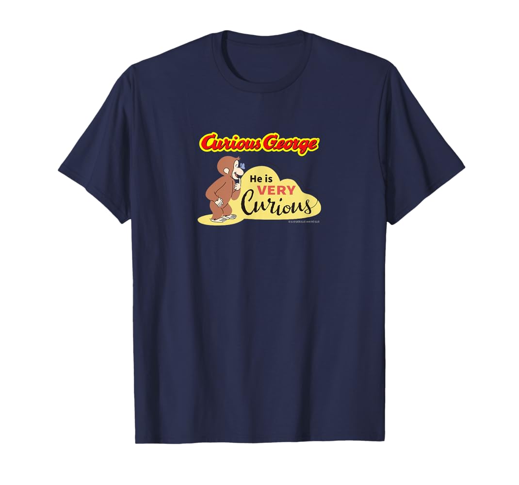 90sUSA製☆Curiouse おさるのジョージ Tシャツ XL 紺 古着 90年代 CRONIES CURIOUS GEORGE おさるのジョージ